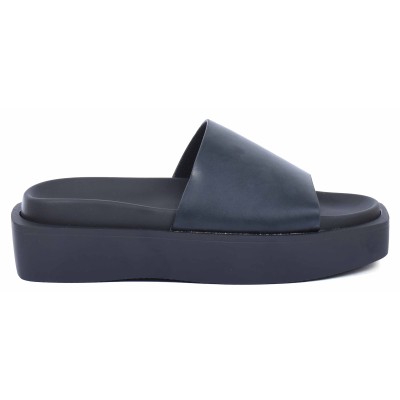 Mule femme noire Laura Berti modèle LB-9768-1-N Mule femme noire Laura Berti modèle LB-9768-1-N