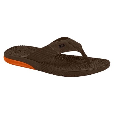 Claquettes homme marron BR SPORT fabriquées au Brésil - Référence 2251-217-23206-43747 Claquettes homme marron BR SPORT fabriquées au Brésil - Référence 2251-217-23206-43747