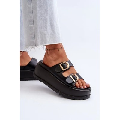Mule femme noire Laura Berti modèle LB-7990-18-N Mule femme noire Laura Berti modèle LB-7990-18-N