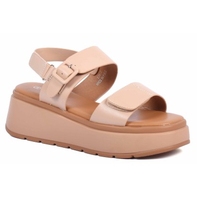 Sandales compensées kaki STYLETTX - Référence STX-278-7-K Sandales compensées kaki STYLETTX - Référence STX-278-7-K