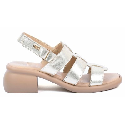 Sandale femme dorée en cuir Marco Moda modèle MM-500-DO Sandale femme dorée en cuir Marco Moda modèle MM-500-DO