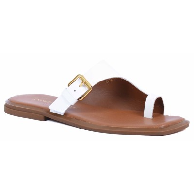 Sandale femme argent en cuir Andrea Bruni modèle AB-601-22-BC