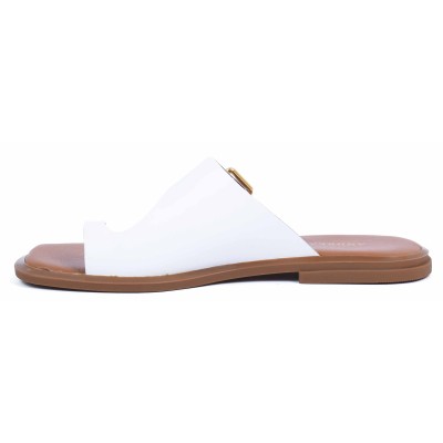 Sandale femme argent en cuir Andrea Bruni modèle AB-601-22-BC