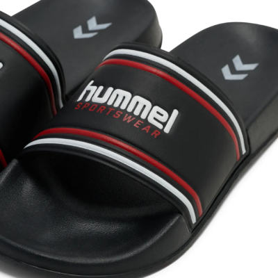 Claquette homme Hummel POOL SLIDE RT – Réf. 228340-2287 – Couleur noir, idéale pour la piscine et la plage. Claquette homme Hummel POOL SLIDE RT – Réf. 228340-2287 – Couleur noir, idéale pour la piscine et la plage.