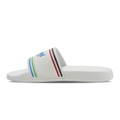 Claquette homme Hummel POOL SLIDE RT – Réf. 228340-9639 – Couleur blanc, parfaite pour un look estival. Claquette homme Hummel POOL SLIDE RT – Réf. 228340-9639 – Couleur blanc, parfaite pour un look estival.