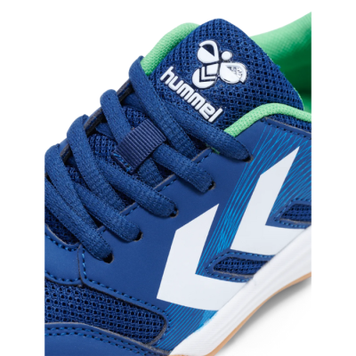 Basket enfant Hummel MULTIPLAY STABLE LC JR – Réf. 225241-7003 – Couleur bleu, tendance et légère. Basket enfant Hummel MULTIPLAY STABLE LC JR – Réf. 225241-7003 – Couleur bleu, tendance et légère.