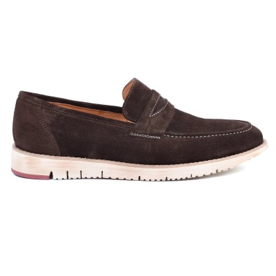 Mocassin homme HOMME MODERNE – Réf. HM-141-M – Cuir véritable marron, élégant et tendance. Mocassin homme HOMME MODERNE – Réf. HM-141-M – Cuir véritable marron, élégant et tendance.