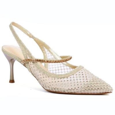 Escarpin femme – Réf. STX-139-59-DO – Couleur doré, tendance et parfait pour un look chic.