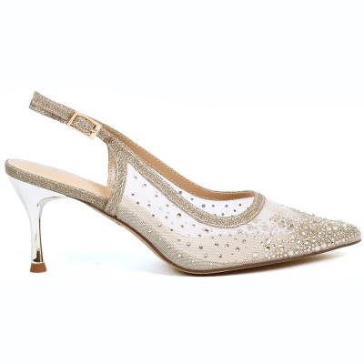 Escarpin femme – Réf. STX-139-59-DO – Couleur doré, tendance et parfait pour un look chic.