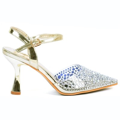 Escarpin femme – Réf. STX-3835-669-DO – Couleur doré, chic et élégant pour vos soirées.