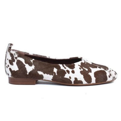 Ballerine femme Andrea Bruni – Réf. AB-BAL1-BCM – Couleur blanc/marron, 100 % cuir, tendance et confortable. Ballerine femme Andrea Bruni – Réf. AB-BAL1-BCM – Couleur blanc/marron, 100 % cuir, tendance et confortable.