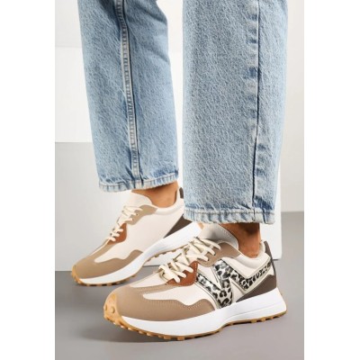 Basket femme – Réf. 3-6-K – Couleur kaki, tendance et chic.
