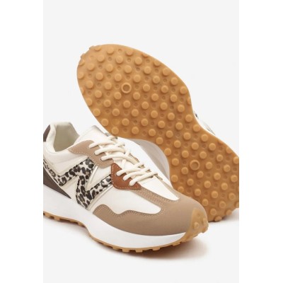 Basket femme – Réf. 3-6-K – Couleur kaki, tendance et chic.
