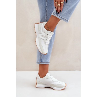 Basket femme – Réf. 3-6-BC – Couleur blanc, tendance et chic.