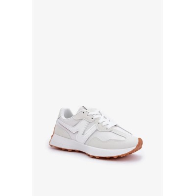 Basket femme – Réf. 3-6-BC – Couleur blanc, tendance et chic.