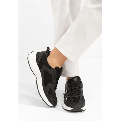 Basket femme – Réf. AN618-N – Couleur noir, tendance et chic. Basket femme – Réf. AN618-N – Couleur noir, tendance et chic.