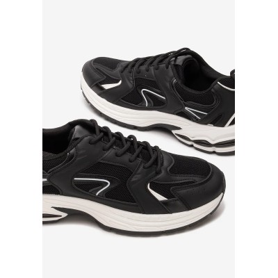 Basket femme – Réf. AN618-N – Couleur noir, tendance et chic. Basket femme – Réf. AN618-N – Couleur noir, tendance et chic.