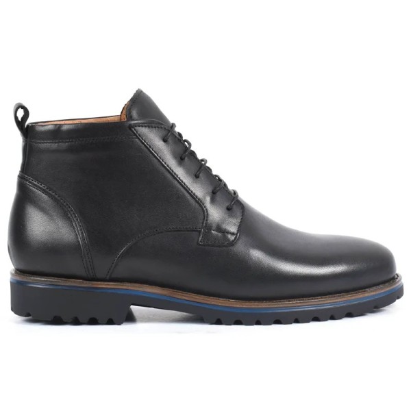BOTTINE HOMME CUIR À LACETS
