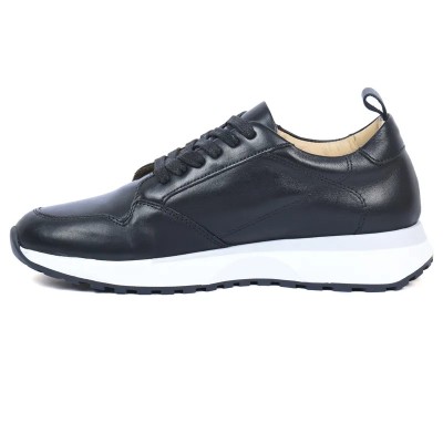 basket basse homme S37 noir cuir basket basse homme S37 noir cuir