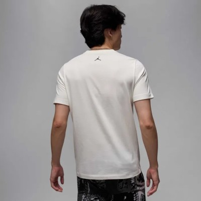 Jordan T-shirt Jumpman Airbrush HJ2330-133 Blanc Jordan T-shirt Jumpman Airbrush HJ2330-133 Blanc