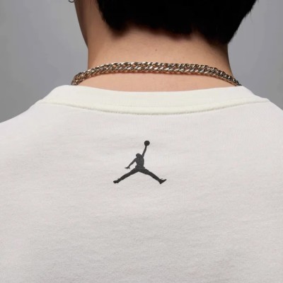 Jordan T-shirt Jumpman Airbrush HJ2330-133 Blanc Jordan T-shirt Jumpman Airbrush HJ2330-133 Blanc