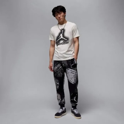 Jordan T-shirt Jumpman Airbrush HJ2330-133 Blanc Jordan T-shirt Jumpman Airbrush HJ2330-133 Blanc