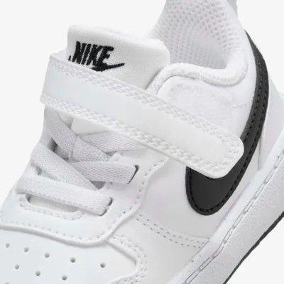 Nike Court Borough Low Recraft DV5458-104 Blanc Noir Bébé Nike Court Borough Low Recraft DV5458-104 Blanc Noir Bébé