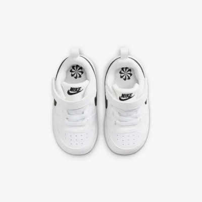 Nike Court Borough Low Recraft DV5458-104 Blanc Noir Bébé Nike Court Borough Low Recraft DV5458-104 Blanc Noir Bébé
