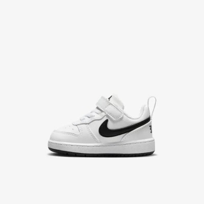Nike Court Borough Low Recraft DV5458-104 Blanc Noir Bébé Nike Court Borough Low Recraft DV5458-104 Blanc Noir Bébé