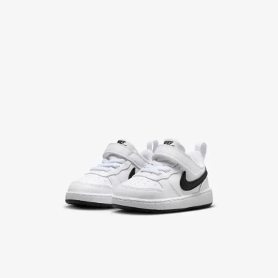 Nike Court Borough Low Recraft DV5458-104 Blanc Noir Bébé Nike Court Borough Low Recraft DV5458-104 Blanc Noir Bébé