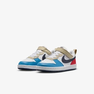 Nike Court Borough Low Recraft DV5457-124 Blanc Multicolore enfant
