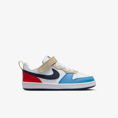 Nike Court Borough Low Recraft DV5457-124 Blanc Multicolore enfant