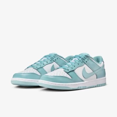 Nike Dunk Low Retro DV0833-106 Blanc Denim Turquoise Homme