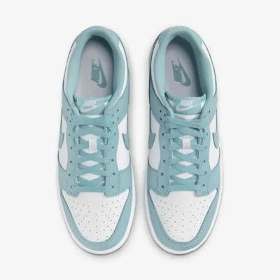 Nike Dunk Low Retro DV0833-106 Blanc Denim Turquoise Homme