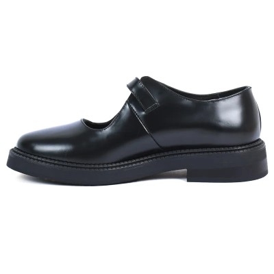 Mary Jane femme noir boucle argentée AB-113-2-N Andrea Bruni Mary Jane femme noir boucle argentée AB-113-2-N Andrea Bruni