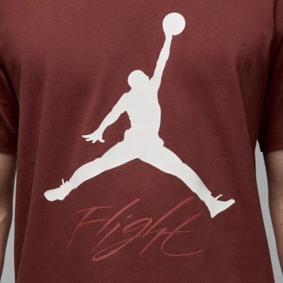 T-shirt Jordan Jumpman Flight AO0664-231 Marron Homme T-shirt Jordan Jumpman Flight AO0664-231 Marron Homme