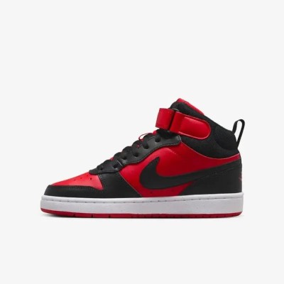 Nike Court Borough Mid 2 CD7782-602 Rouge Enfant Nike Court Borough Mid 2 CD7782-602 Rouge Enfant