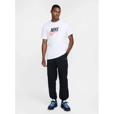 Nike T-shirt Swoosh HJ0568-100 Blanc Nike T-shirt Swoosh HJ0568-100 Blanc