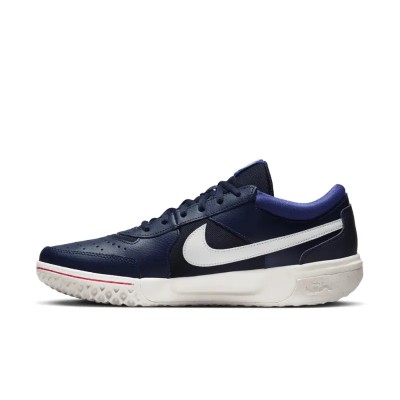 Nike Court Zoom Lite 3 DH0626-400 Bleu Marine Homme Nike Court Zoom Lite 3 DH0626-400 Bleu Marine Homme