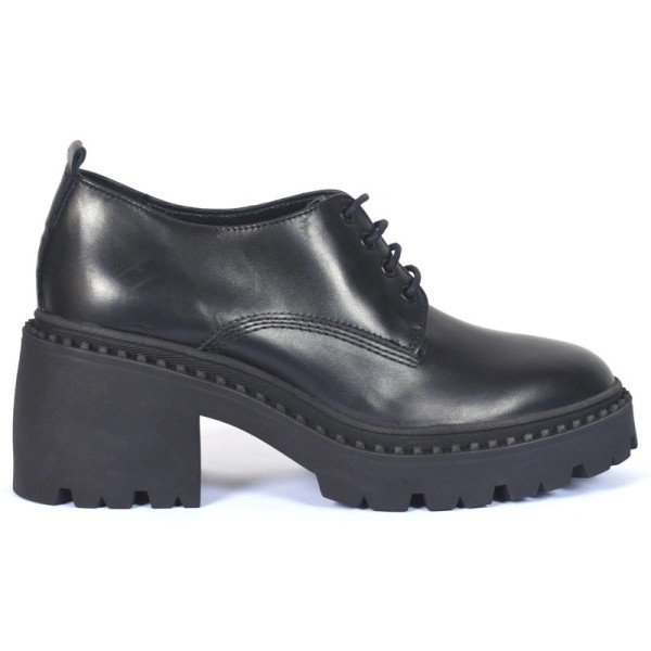 DERBIES FEMME CUIR