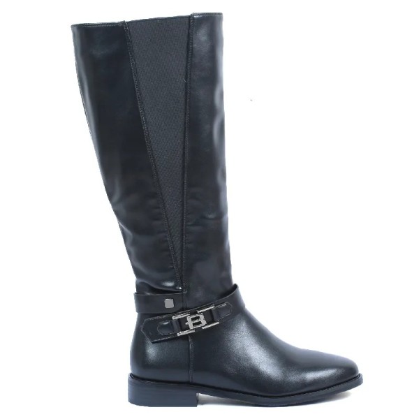 BOTTES FEMME HAUTES À BRIDE DÉCORATIVE