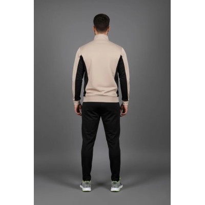 Survêtement homme beige en satin AUSLESE Réf 805-BG