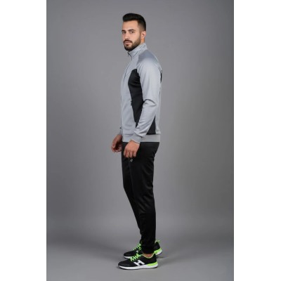 Survêtement homme gris en satin AUSLESE Réf 805-G