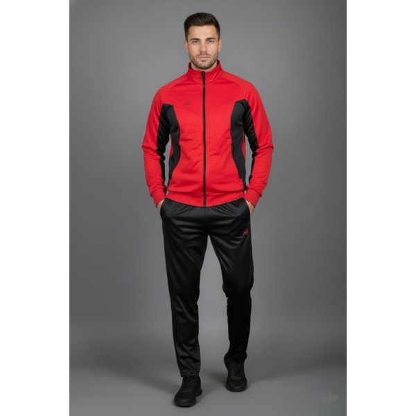 SURVÊTEMENT HOMME ROUGE EN SATIN