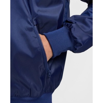 Veste Nike Windrunner blanche et bleue Réf HJ2040-100