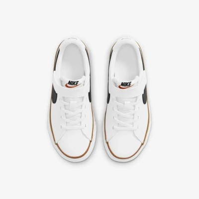Nike Court Legacy enfant blanc ocre Réf DA5381-102