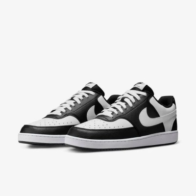 Nike Court Vision Low homme noir blanc Réf HM9862-001