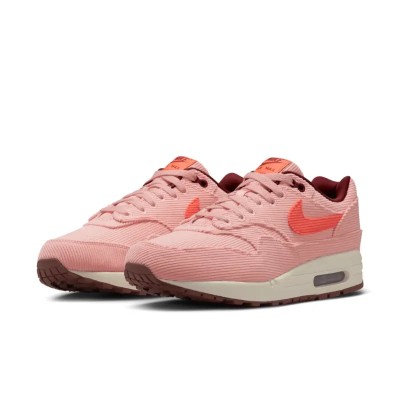 Nike Air Max 1 Coral Stardust Corduroy corail Réf FB8915-600
