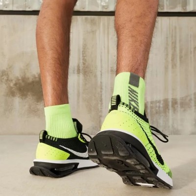 Nike Air Max Flyknit volt blanc séquoia noir Réf FD4610-700