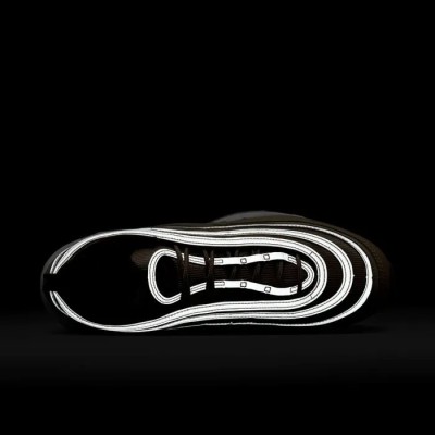 Nike Air Max 97 OG or métallisé noir blanc rouge Réf DM0028-700